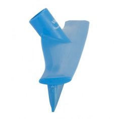 Vloertrekker eendelig 40cm Vikan blauw ultra hygiene, harde rubber 121°C