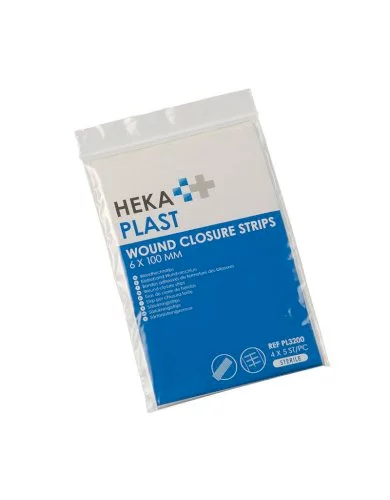 HEKA Plast bandes adhésives de blessure 6x100 mm stériles