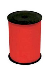 Krullint 10mmx250mtr paperlook rood nr.01