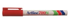 Viltstift Artline 700 ronde punt 0.7mm rood
