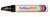Viltstift Artline 100 beitelpunt 4-12mm zwart