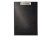 Klembord PP met klem 34x22cm zwart, klemt tot 100 vellen