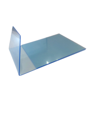 Acryl-Schildrahmen 148x210mm A5 transparent liegend