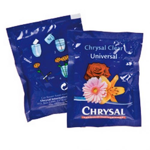 Sachets Chrysal Clear Universal fleur nutrition (sachet pour 1L)