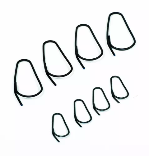 5000 Labelclips, großes Modell 1143 Länge 55 mm, Breite 25 mm, schwarz