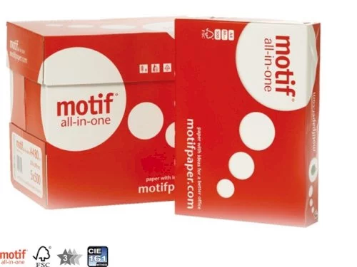 5 Pkg /500 Bl. Kopierpapier A4, weiß, 80 g 4 Perforierungen