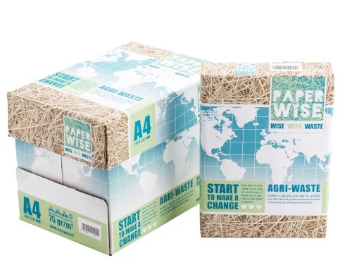 Feuilles papier copieuse A4 75g déchets agricoles, blanc, PaperWise